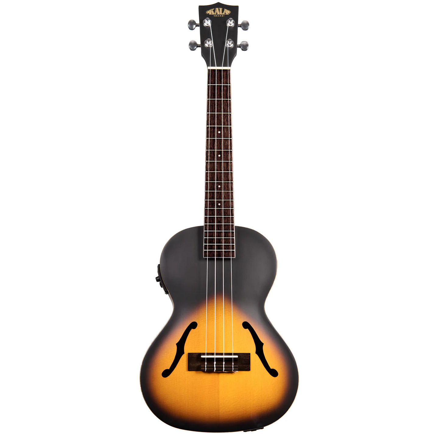 Kala Brand Archtop Sunburst Tenor Electro Ukulele KA-JTE/2TS