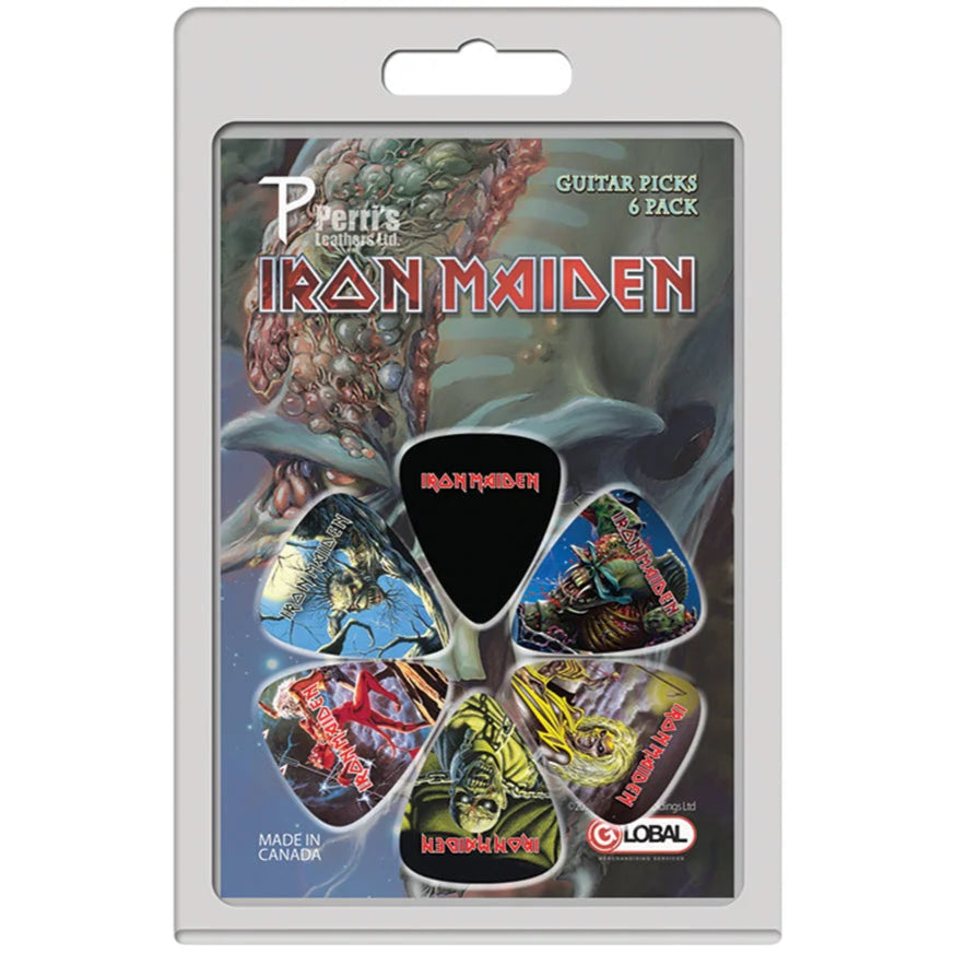 Iron Maiden Guitar Plectrum Pick Set of 6