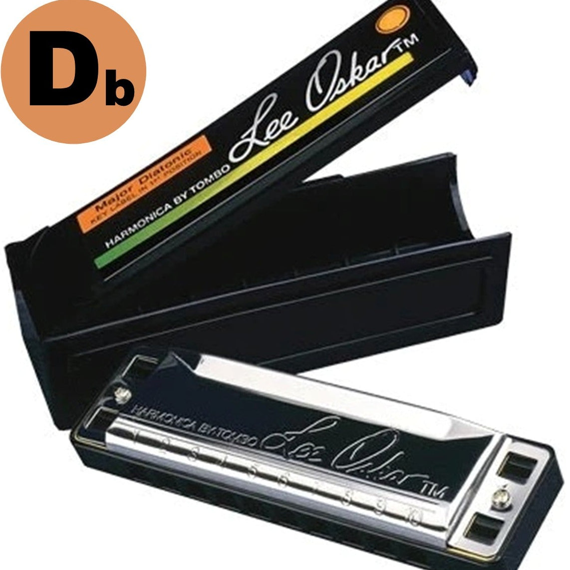 Lee Oskar Diatonic Harmonica Mouth Organ D Flat  Major - 1910DF