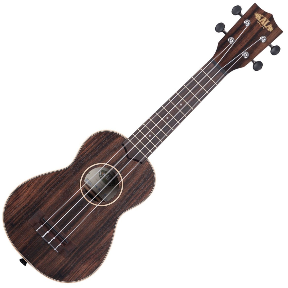 Kala Brand Soprano Ukulele In Striped Ebony