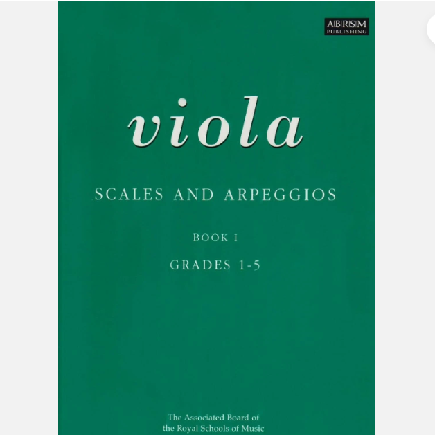Viola Scales and Arpeggios Book 1 Grades 1 - 5 - 1854723898