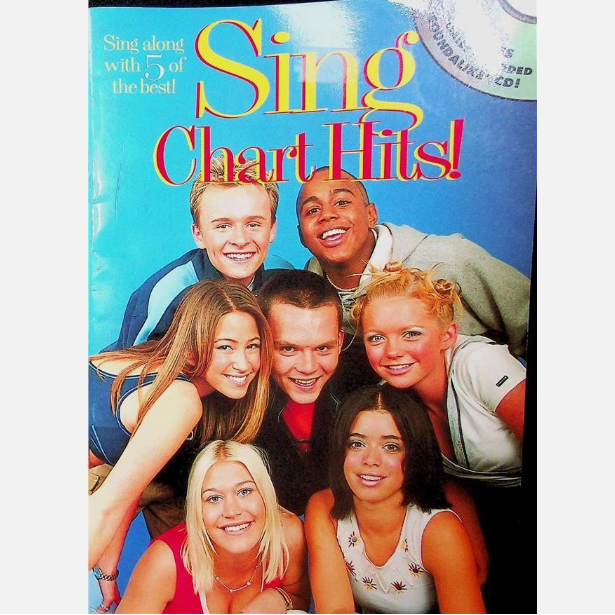 Sing Chart Hits - Sheet Music Book and CD - 0711989451