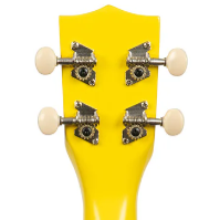 Kala Brand Ukadelic Soprano Ukulele & Bag Taxi Cab Yellow