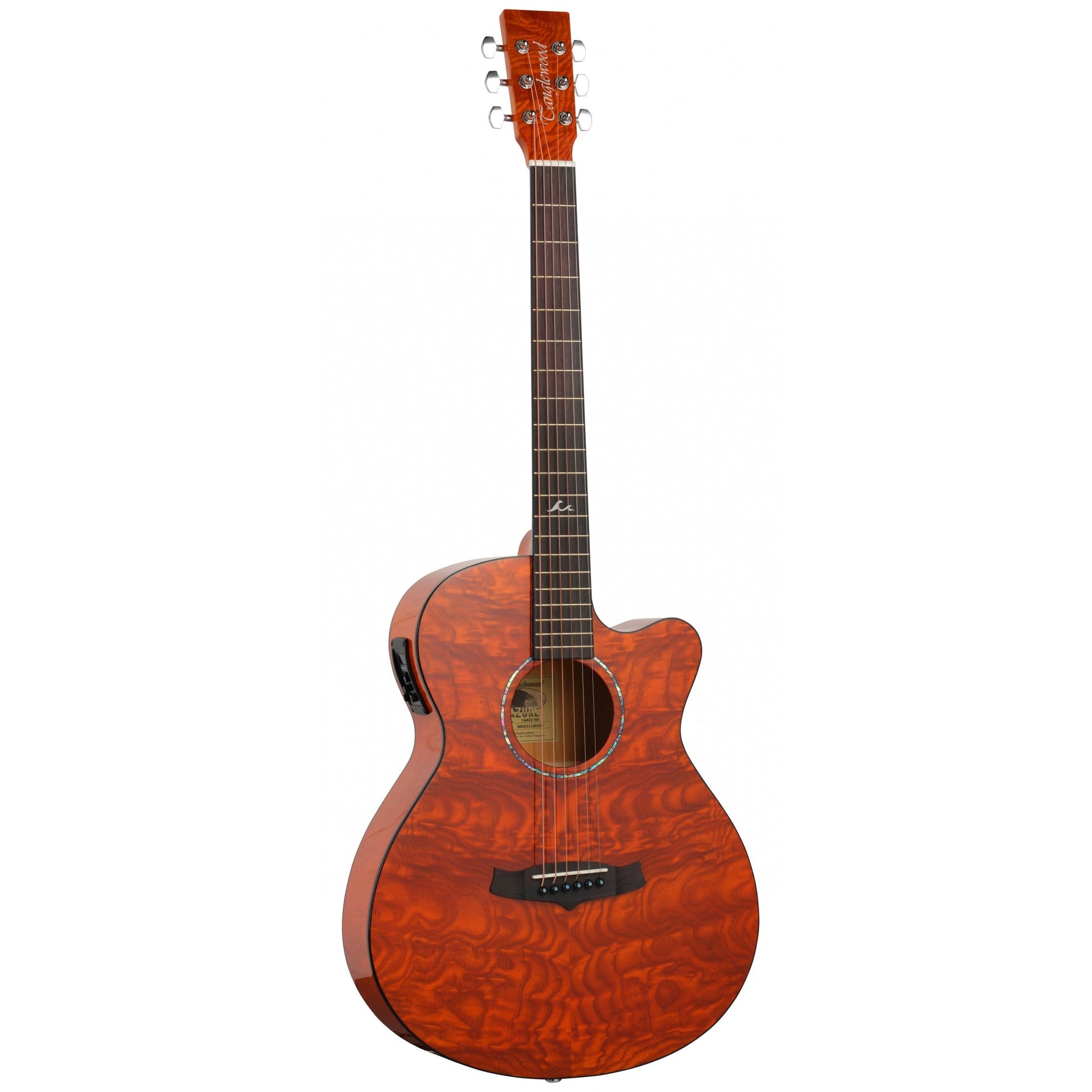 Tanglewood Azure Super Folk Guitar Honey TA4CEHN