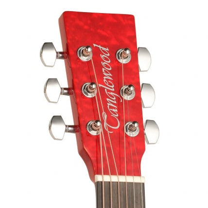 Tanglewood Azure Red Electro Acoustic Guitar TA4CERD