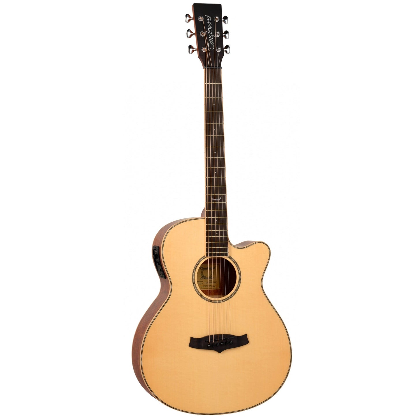 Tanglewood Premier Electro Acoustic Guitar Natural Satin TP4CE 