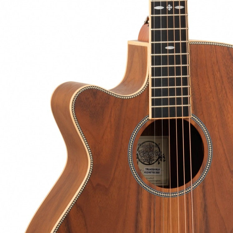 Tanglewood Reunion Left Handed Cutaway Electro Acoustic Guitar