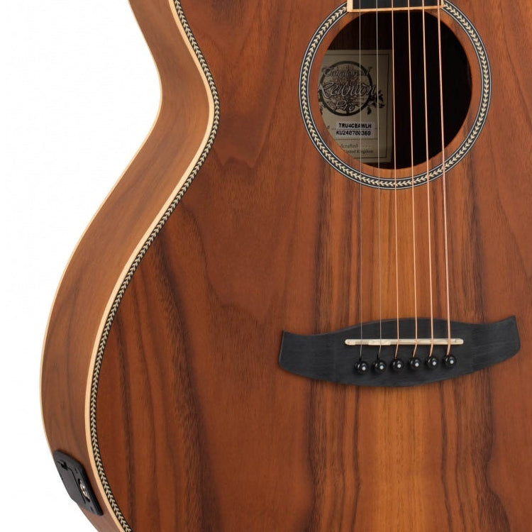 Tanglewood Reunion Left Handed Cutaway Electro Acoustic Guitar