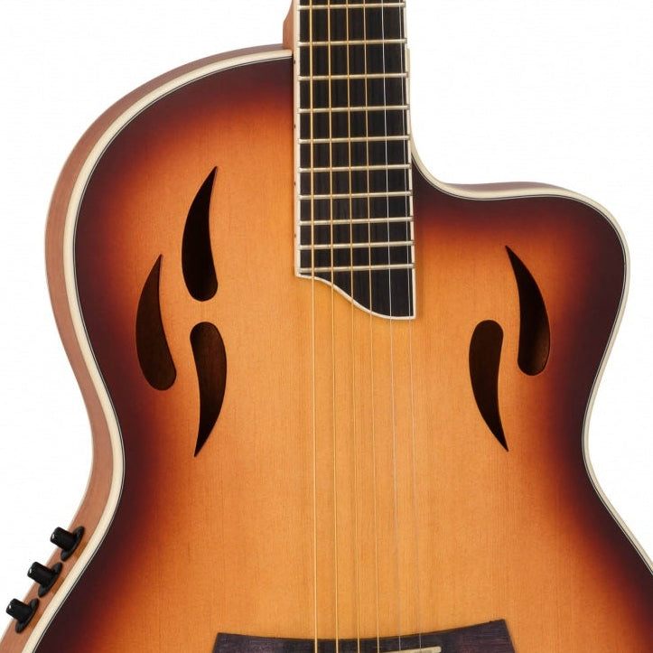 Tanglewood Thinline Electro Acoustic Guitar - Sunburst TU3TLCESB