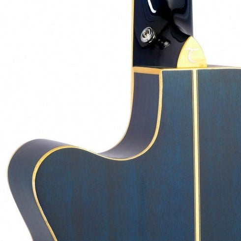 Tanglewood Electro Acoustic Guitar Blue Winterleaf - TW4CEBLA