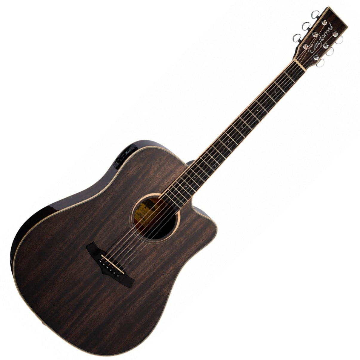 Tanglewood Winterleaf Shadow Gloss Electro Acoustic Guitar TW5CEBS
