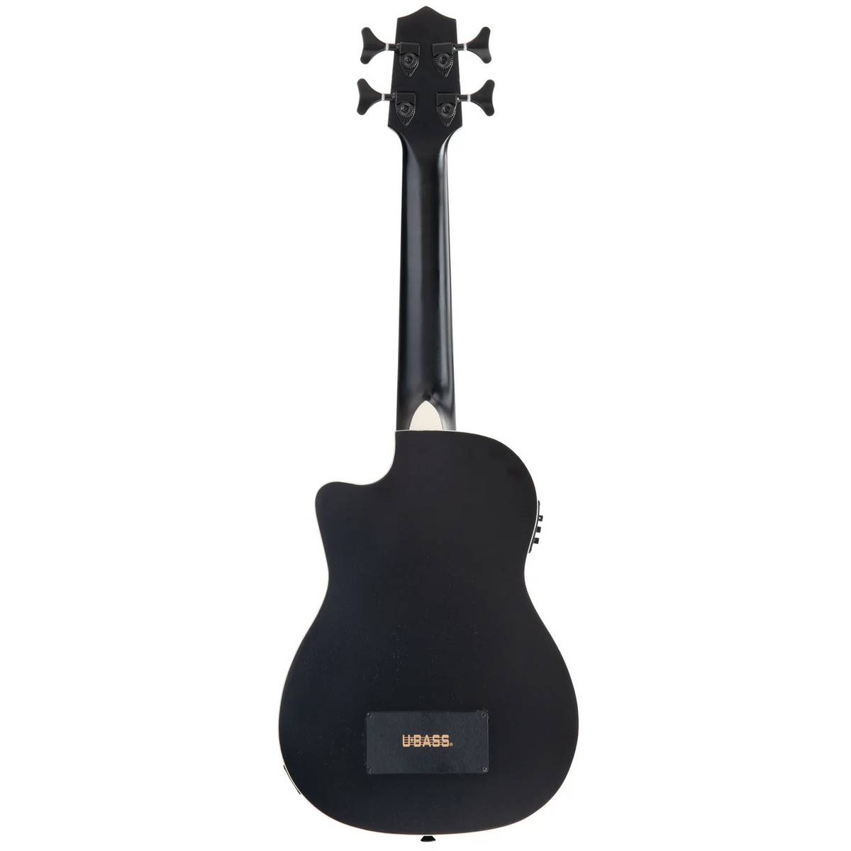 Kala Brand Black Journeyman Mahogany Acoustic-Electric U•BASS with F-Holes