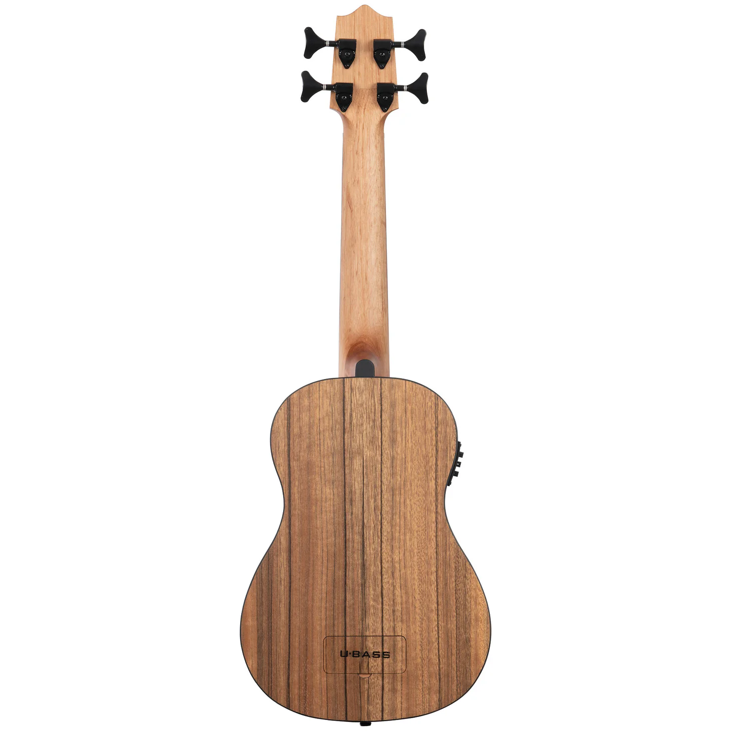 Kala Pacific Walnut Acoustic-Electric Fretted U•BASS Ukulele & Bag