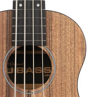 Kala Pacific Walnut Acoustic-Electric Fretted U•BASS Ukulele & Gig Bag
