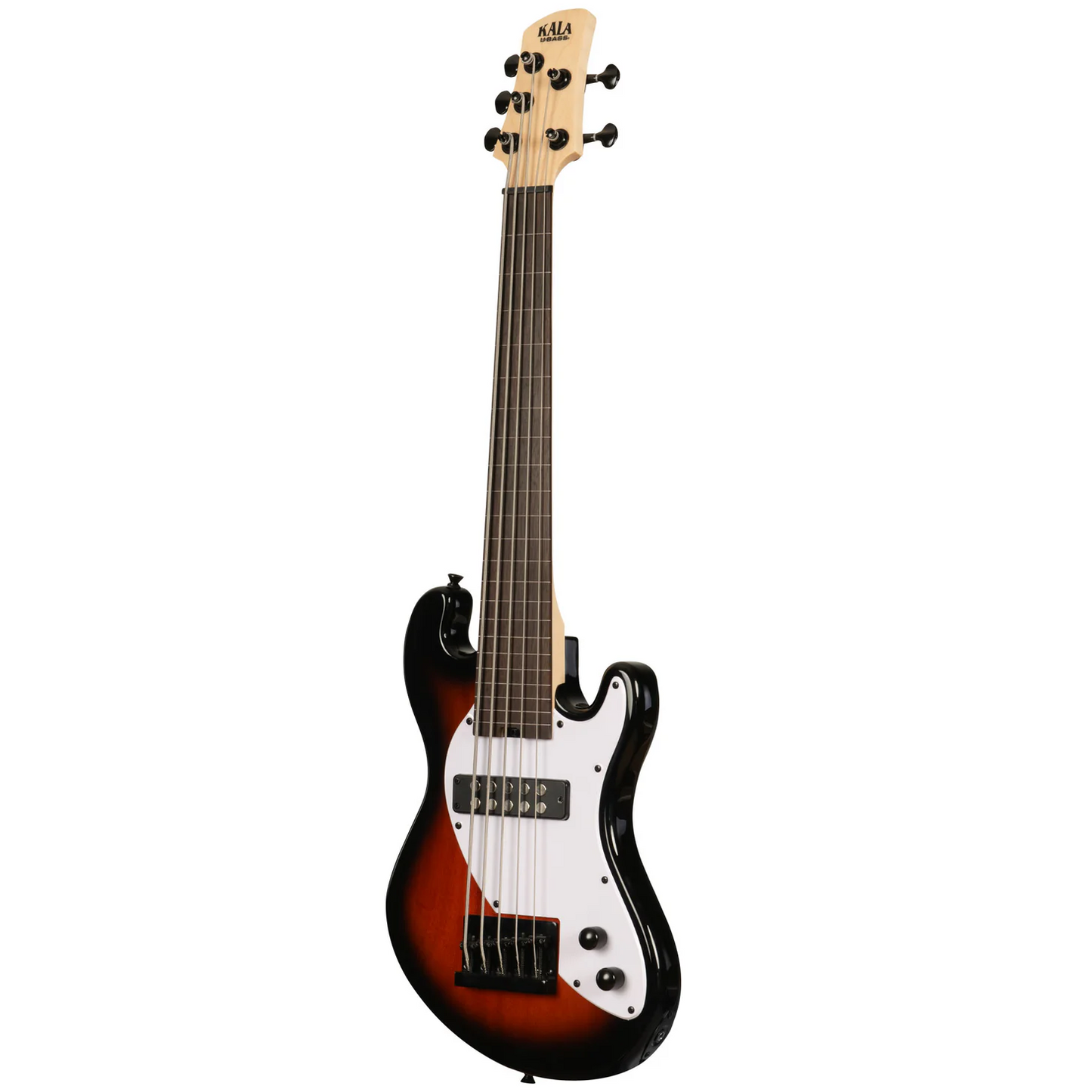 Kala Brand Solid Body 5-String Sunburst Fretless U•BASS Ukulele