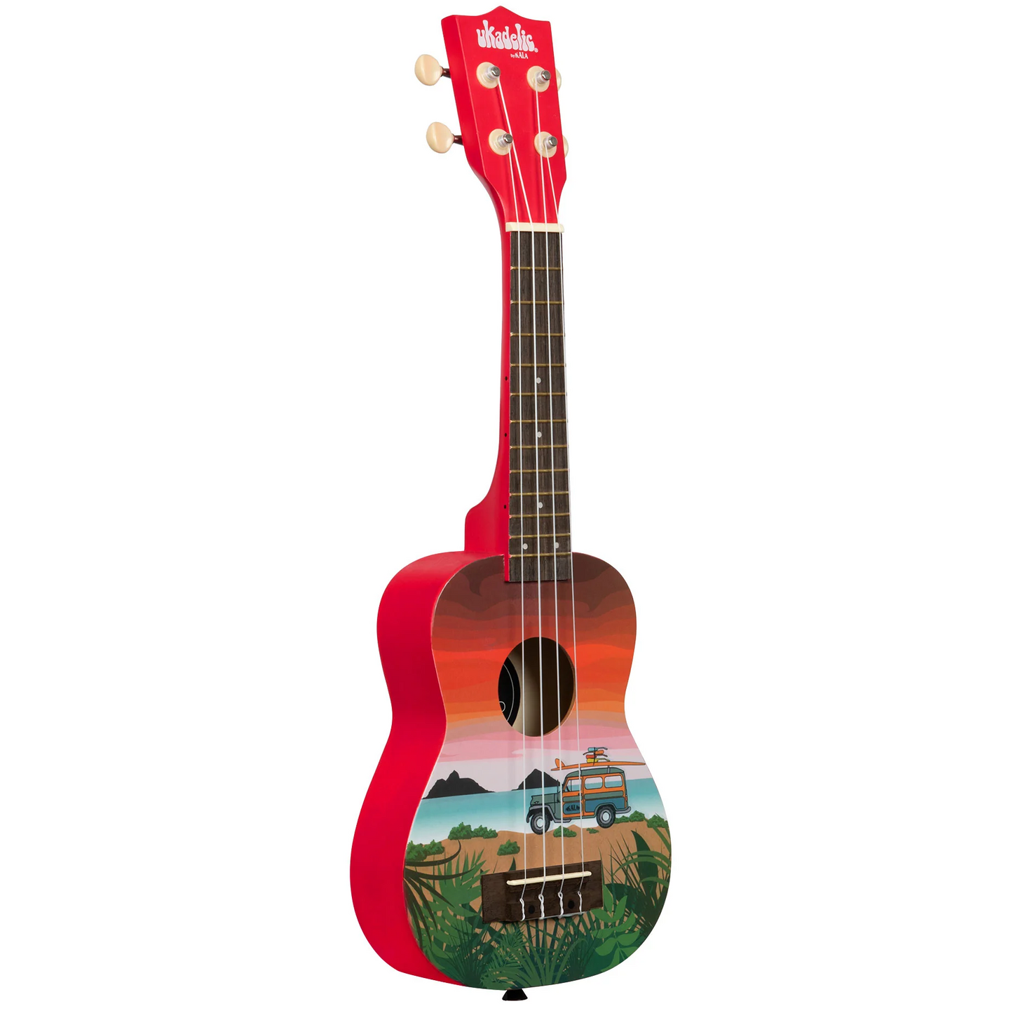 Kala Brand Surfari Ukadelic Soprano Ukulele UK-SURFARI
