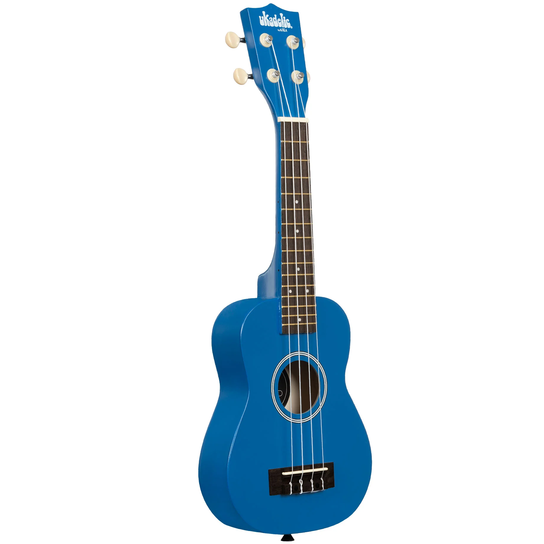 Kala Brand Ukadelic Soprano Ukulele Blue Ink