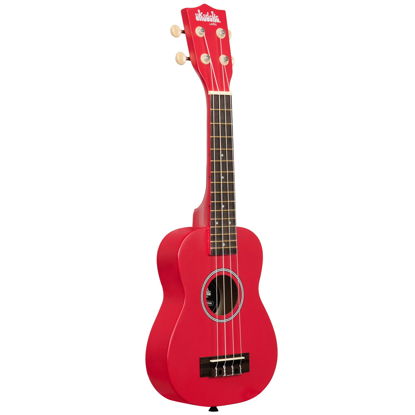 Kala Brand Ukadelic Soprano Ukulele Cherry Bomb