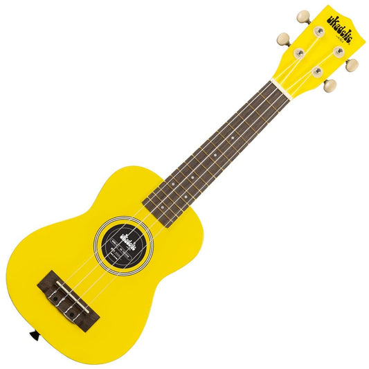 Kala Brand Ukadelic Soprano Ukulele Taxi Cab Yellow