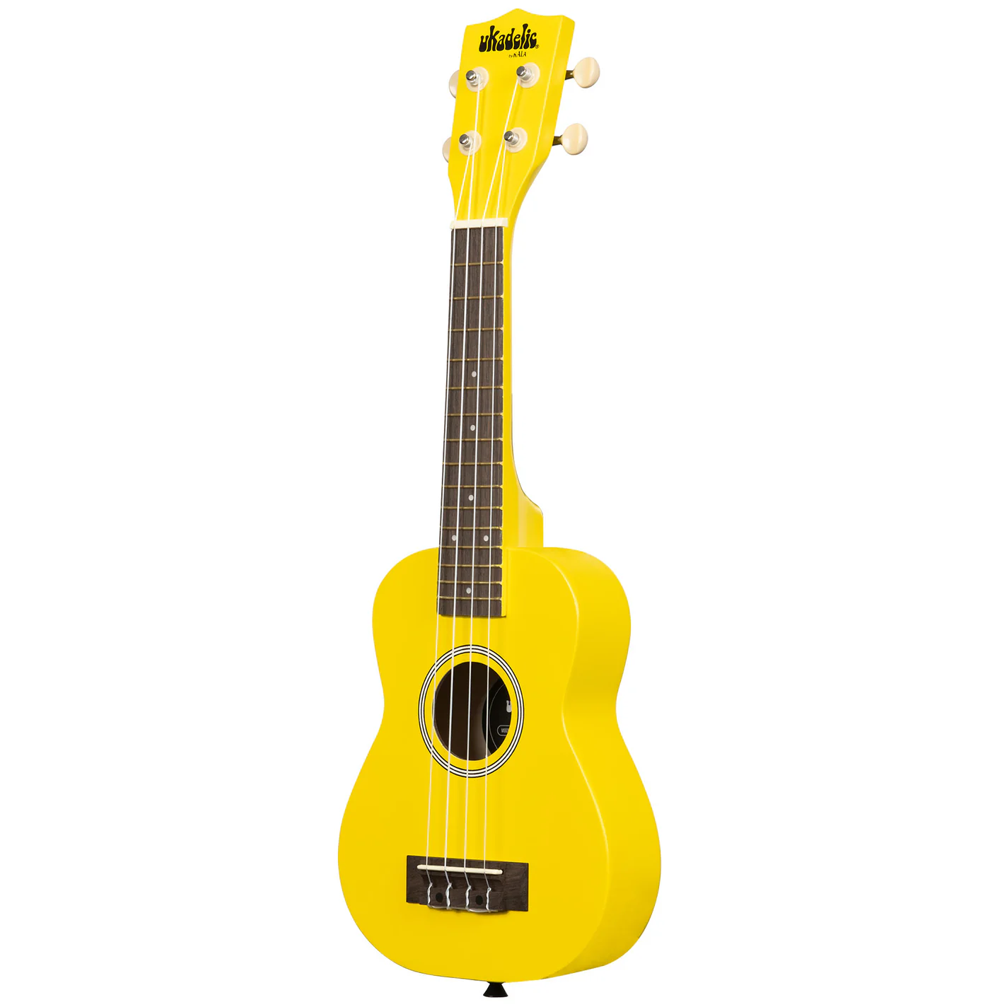 Kala Brand Ukadelic Soprano Ukulele Taxi Cab Yellow