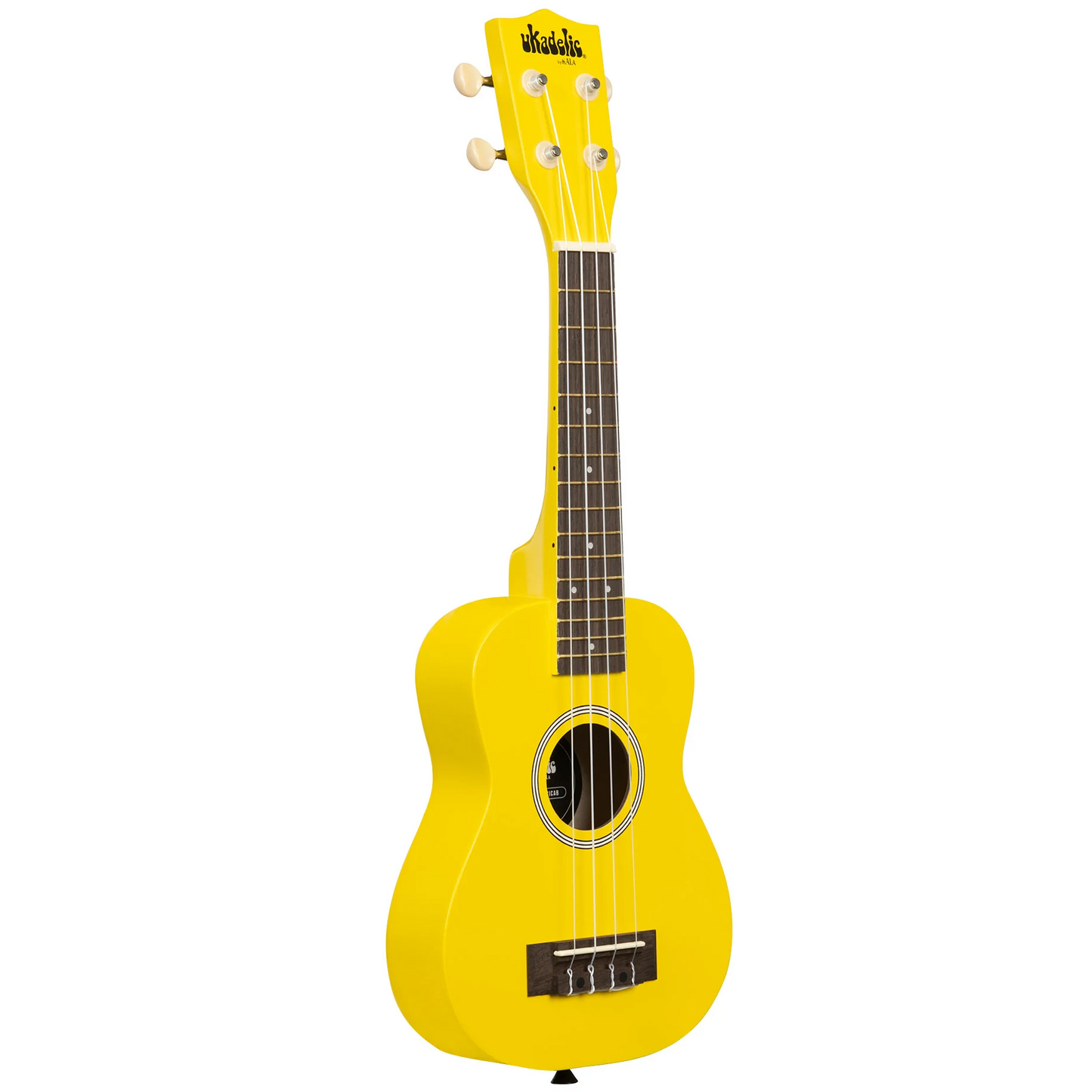 Kala Brand Ukadelic Soprano Ukulele Taxi Cab Yellow