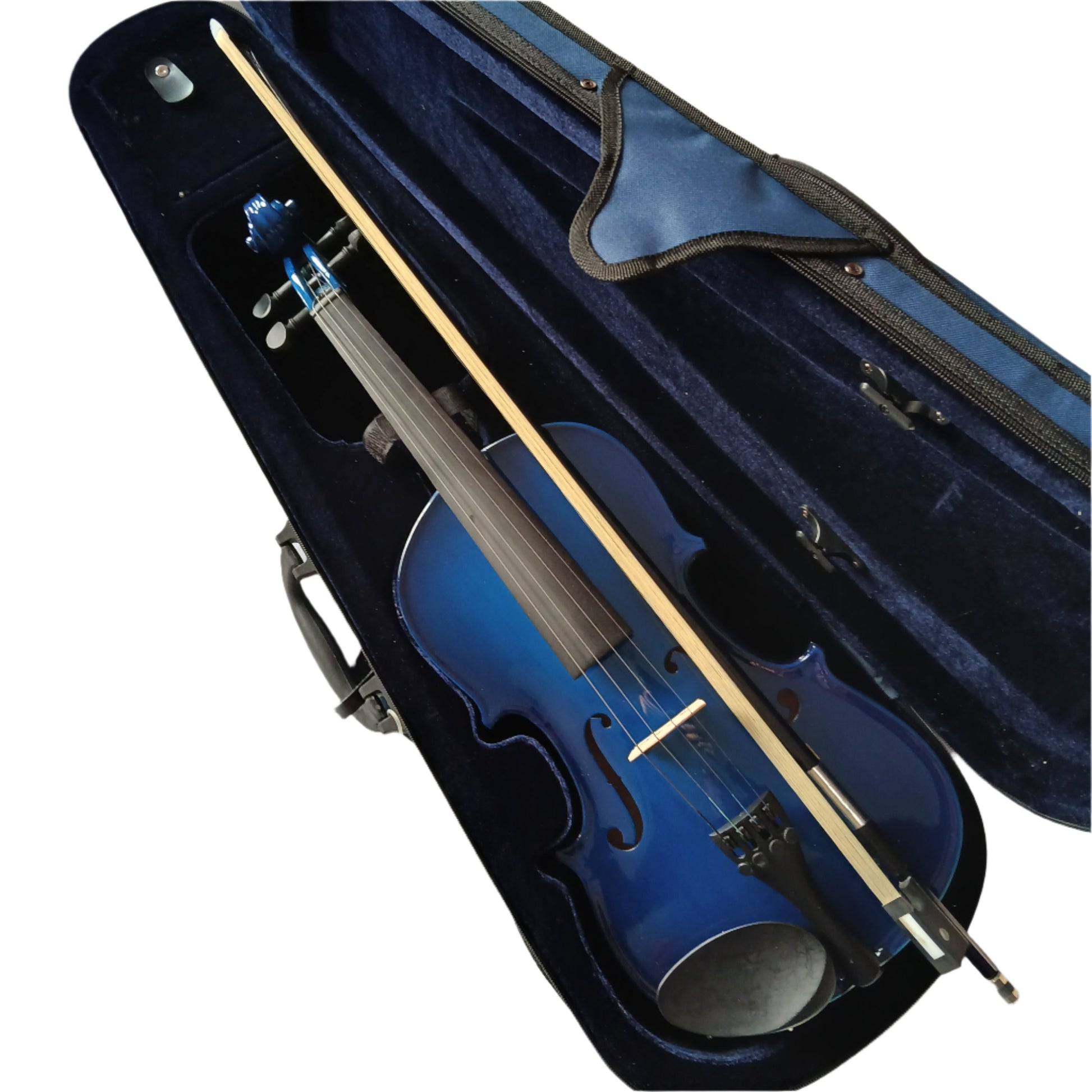 Knight Student Violin Outfit - Blue HALF SIZE 1/2