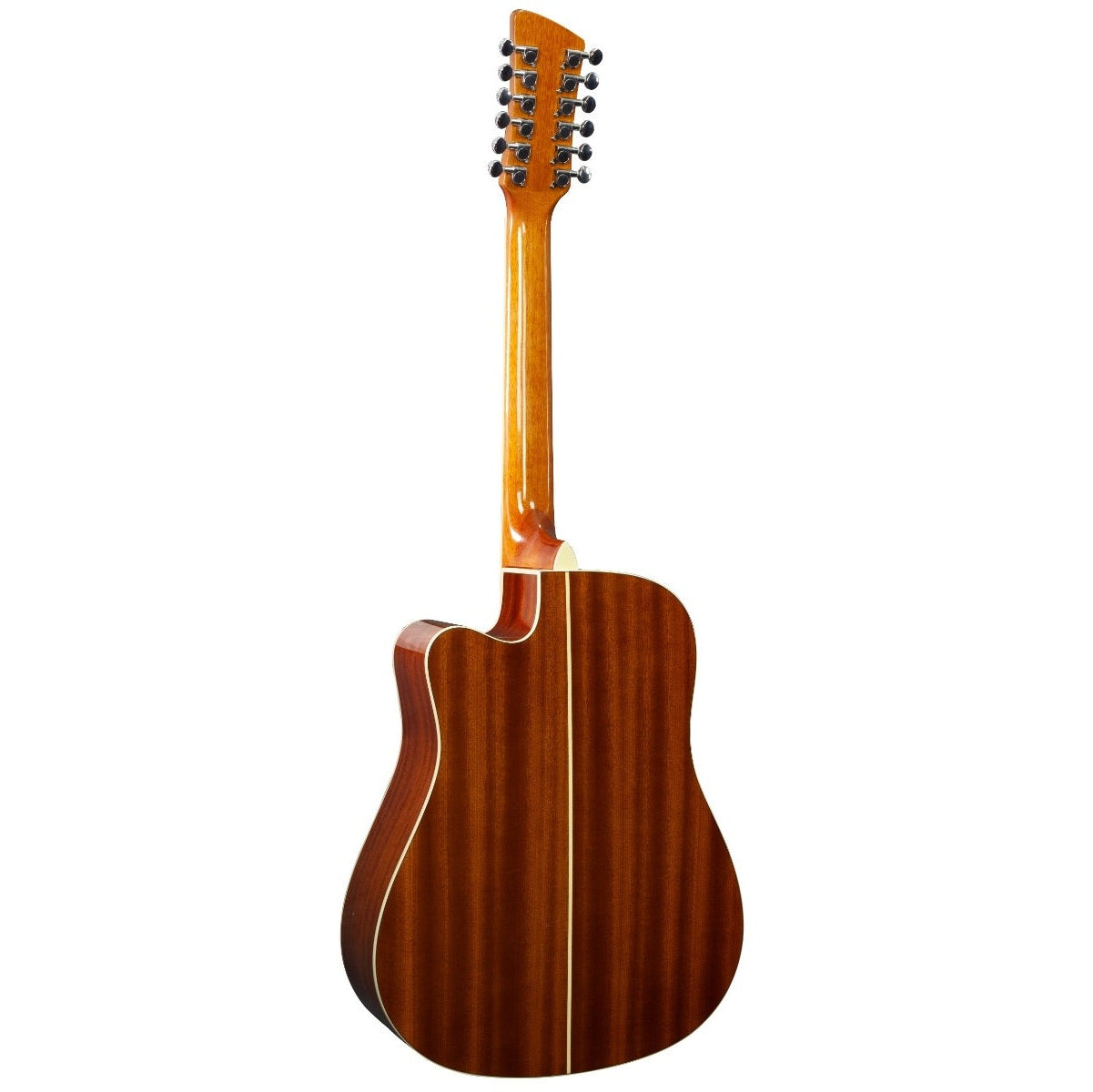 Brunswick Acoustic 12 String Cutaway Dreadnought Guitar Natural BD20012