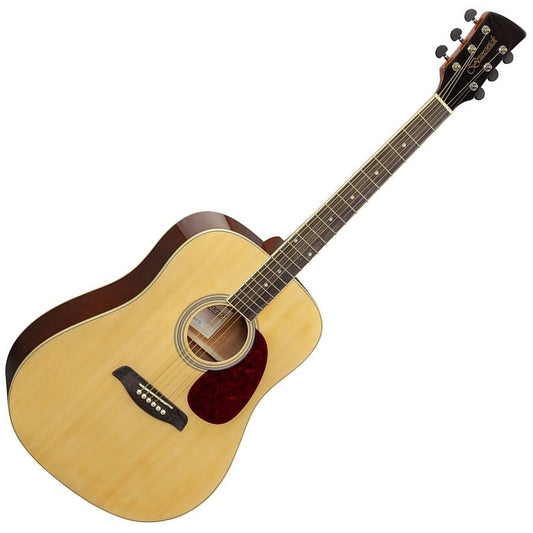 Brunswick Dreadnought Acoustic Guitar 4/4 Size Natural BD200