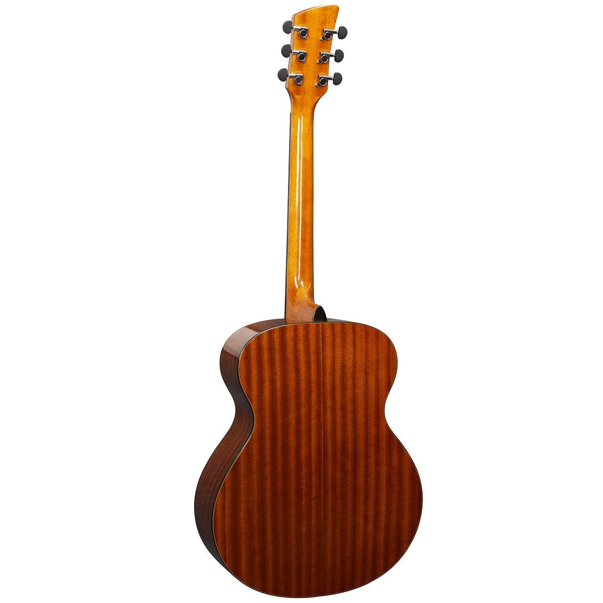 Brunswick Left-Handed Grand Auditorium Acoustic Guitar Black BFL200BK