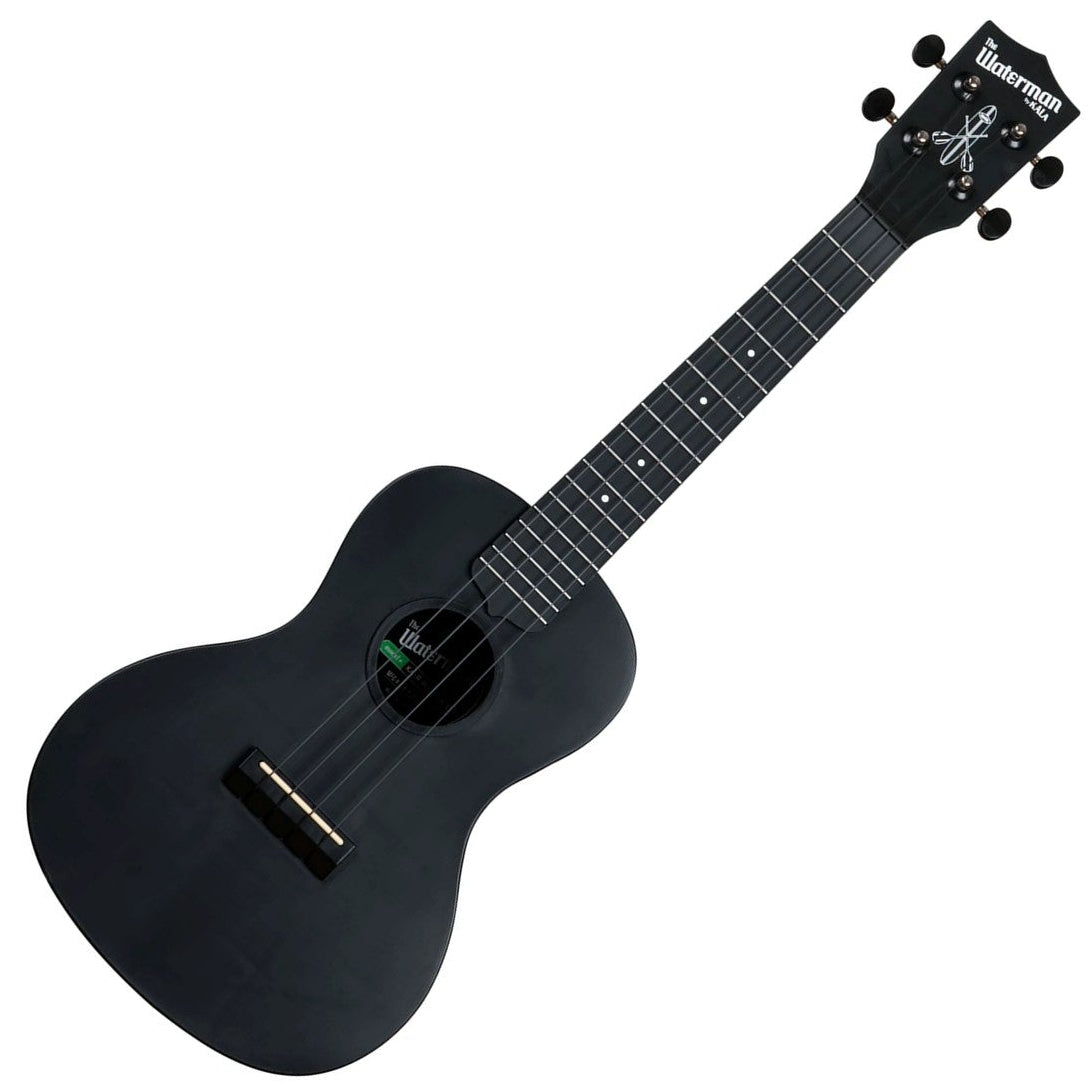 Kala Waterman Concert Ukulele Black Sand