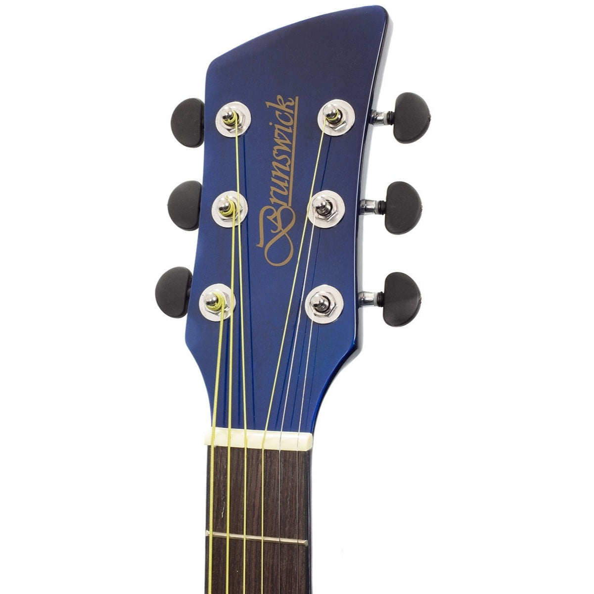 Brunswick Acoustic Guitar Grand Auditorium Blue - BF100BL