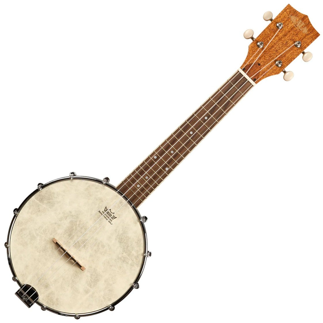 Kala Brand Concert Banjo Ukulele Banjolele & Gig Bag - Natural Mahogany
