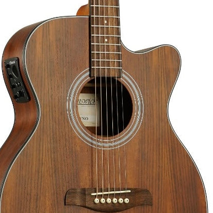 Brunswick Electro Acoustic Guitar Walnut BTK30WNO