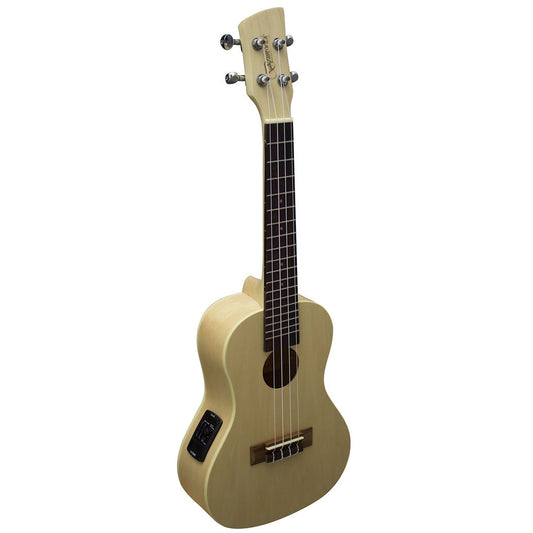 Brunswick Concert Ukulele Electro Acoustic Maple Finish - BU5CE