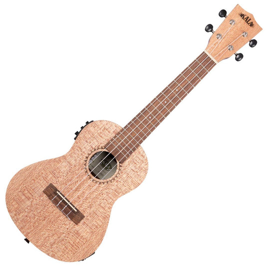 Kala Burled Meranti Concert Electro Ukulele - KA-20CE