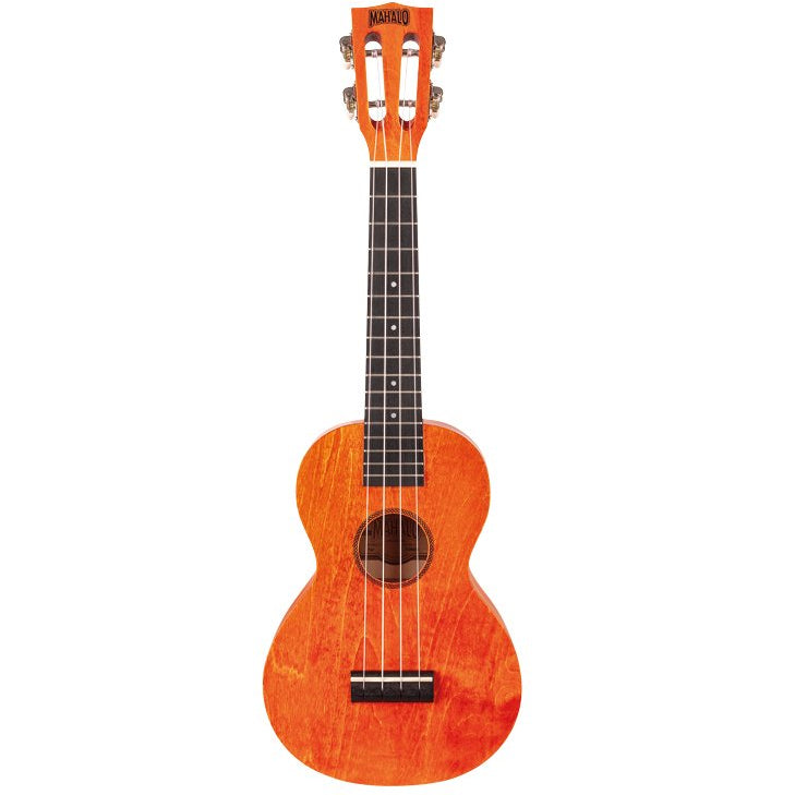 Mahalo Island Concert Ukulele With FREE Gig Bag ML2 Orange Sunset