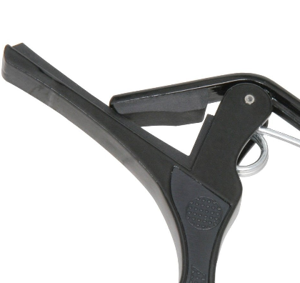 Chord Guitar Trigger Capo Squeeze Quick Release Electric  Acoustic Black