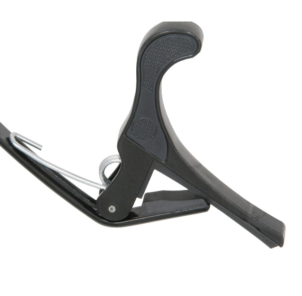 Chord Guitar Trigger Capo Squeeze Quick Release Electric  Acoustic Black