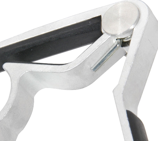 Guitar Trigger Capo Squeeze Quick Release Acoustic or Electric Guitar - Silver