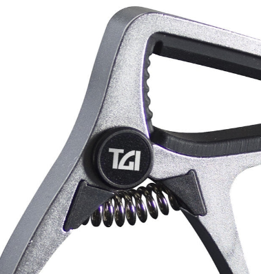 TGI Acoustic Guitar CAPO Trigger Quick Release Silver TGTC4SL