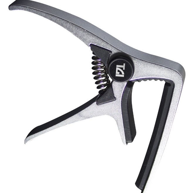 TGI Acoustic Guitar CAPO Trigger Quick Release Silver TGTC4SL