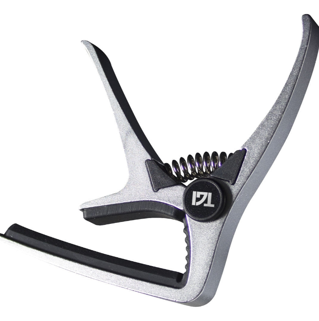 TGI Acoustic Guitar CAPO Trigger Quick Release Silver TGTC4SL