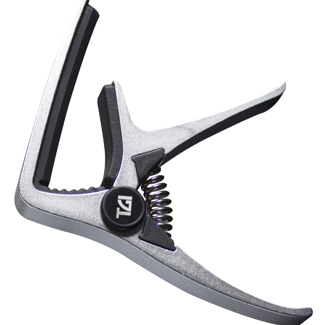 TGI Acoustic Guitar CAPO Trigger Quick Release Silver TGTC4SL