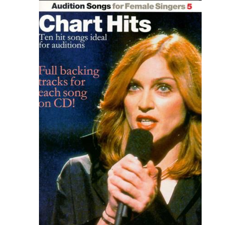 Chart Hits Audition Songs for Female Singers Book -  0711981353