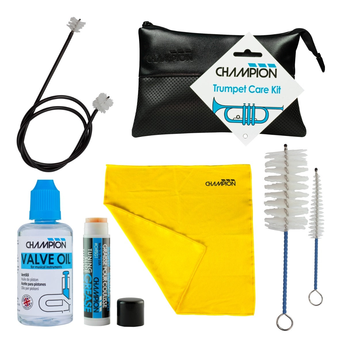 Champion Trumpet Care & Maintenance Accessories Kit