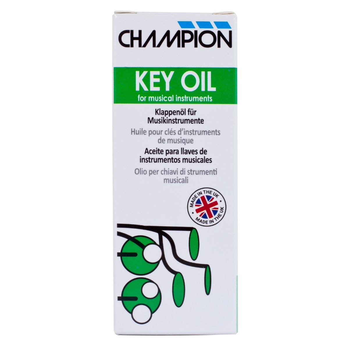 Champion Key Oil Woodwind & Flute 30ml Bottle CHKO1M