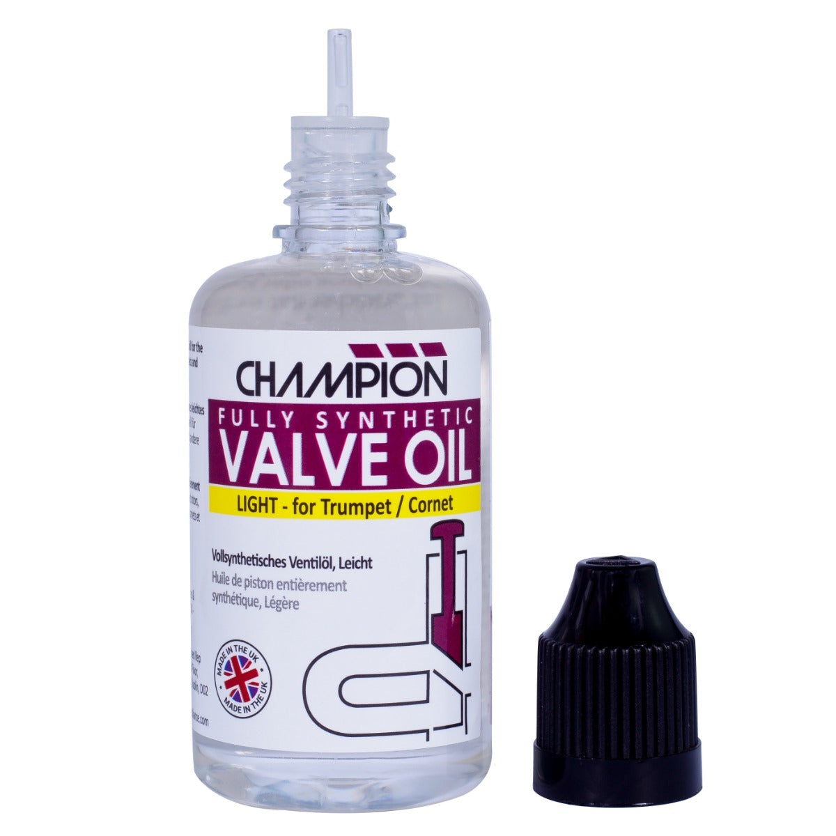Champion Valve Oil Premium Fully Synthetic Light 50ml Bottle