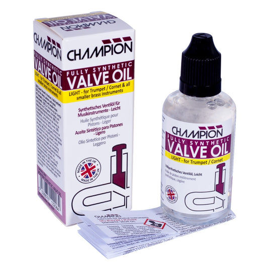 Champion Valve Oil Premium Fully Synthetic Light 50ml Bottle