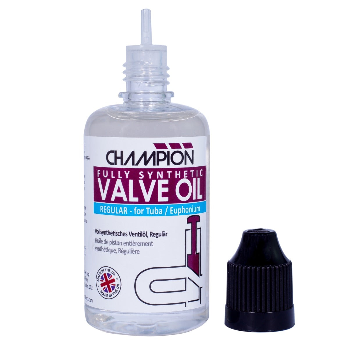 Champion Premium Valve Oil Fully Synthetic Regular - 50ml Bottle