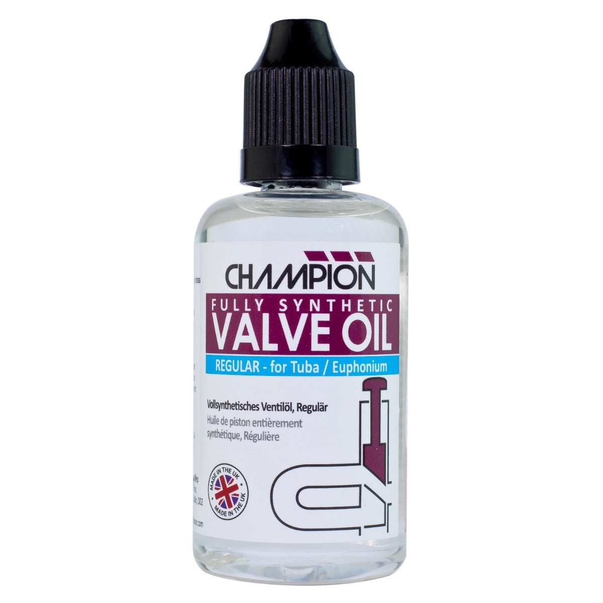 Champion Premium Valve Oil Fully Synthetic Regular - 50ml Bottle